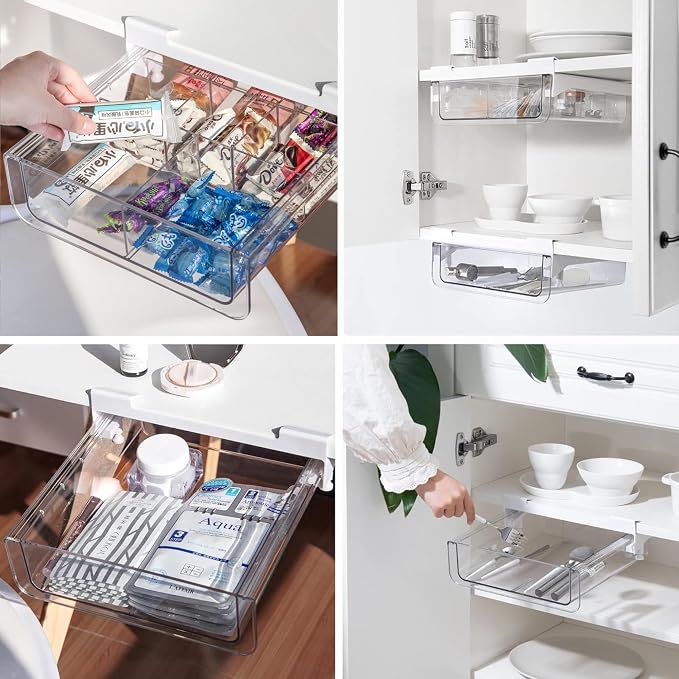 vacane Kitchen Organizer, Under Shelf Pull Out Drawer - Image 3