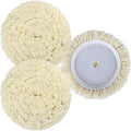 3 PCS Wool Buffing Polishing Pads 7 Inch, Natural Wool Cutting Pads by phepetroll