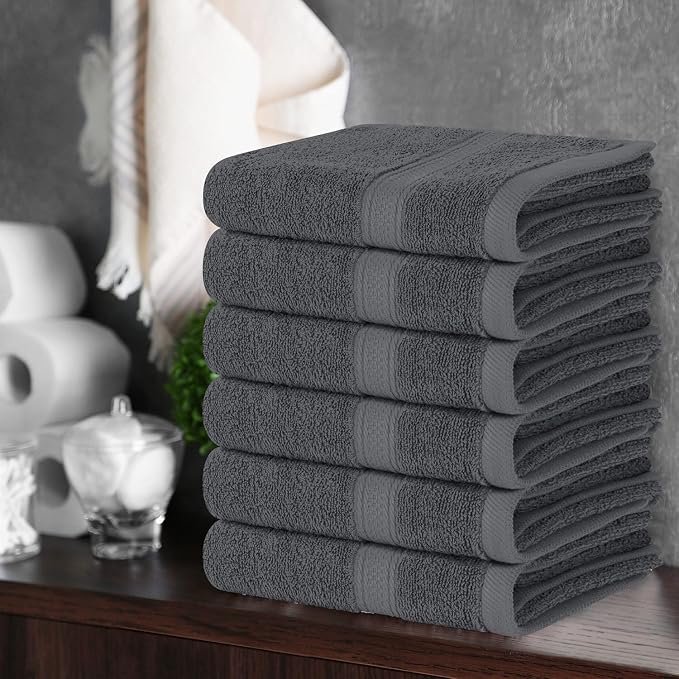 Utopia Towels 6 Pack Premium Hand Towels Set, 16 by 28 inches, 100% Ring Spun - Image 7