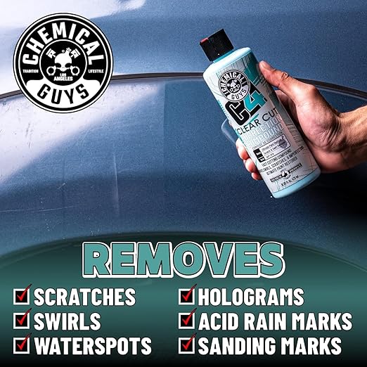 Chemical Guys C4 Clear Cut Correction Compound - Image 6
