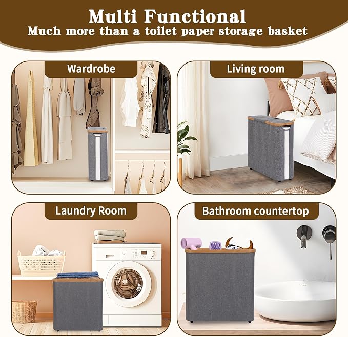 Toilet Paper Storage Basket - Image 7