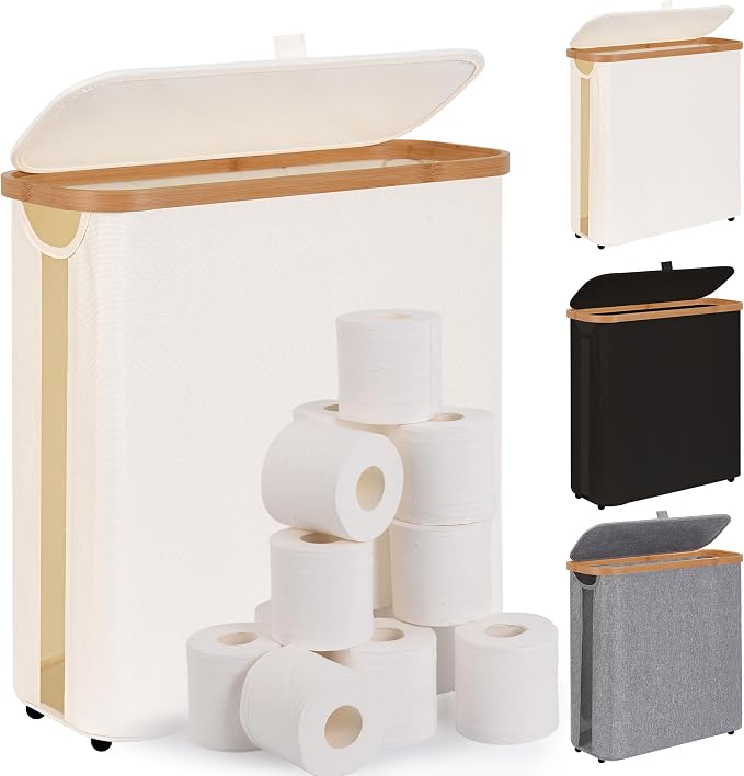 Toilet Paper Storage Basket by ForwardwithCFGUK
