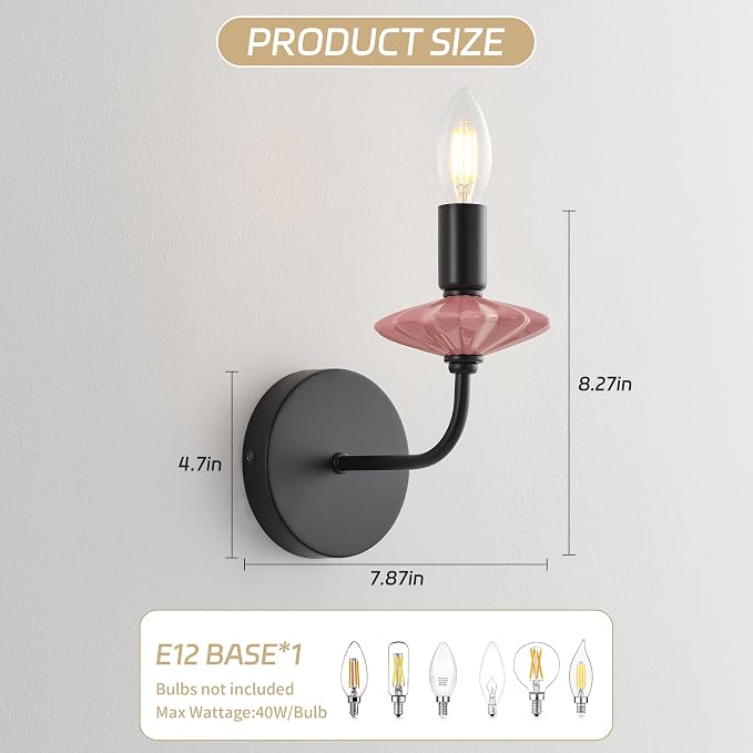 Modern Retro Wall sconces Set of Two - Image 4
