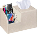 PU Leather Square Tissue Box Cover by BLIENCE