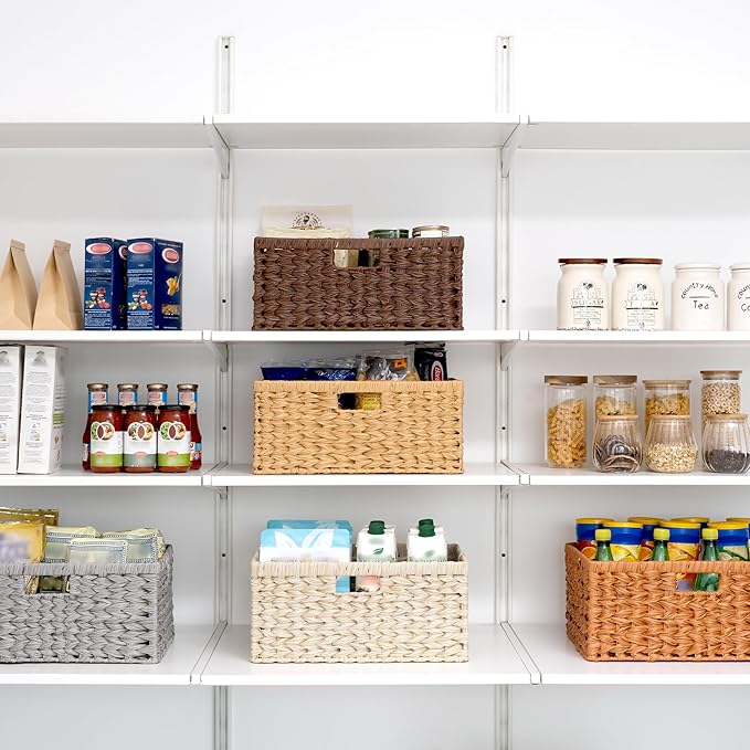 GRANNY SAYS Basket for Organizing, Wicker Storage Baskets for Shelves, Woven - Image 7