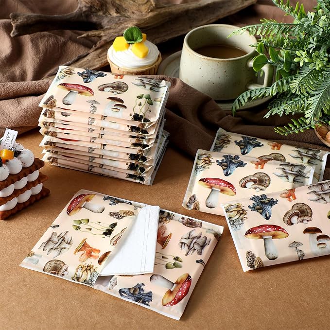 Geyee 50 Packs Tissue Travel Size Facial Paper Napkins Travel Packs Disposable - Image 4