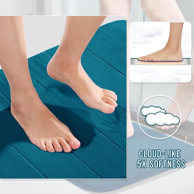 Yimobra U-Shaped Toilet Bath Mat Set 2 Piece - Image 3