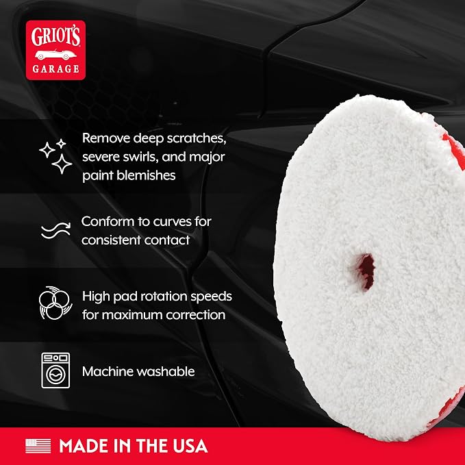 Griot's Garage BOSS 5.5” Microfiber Pads - Image 3
