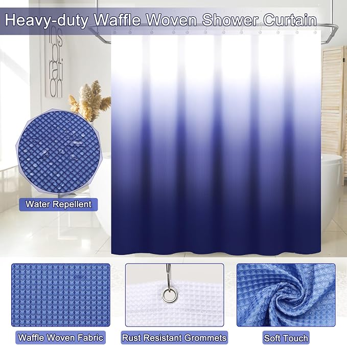 30PCS Navy Blue Bathroom Accessories Set - Image 3