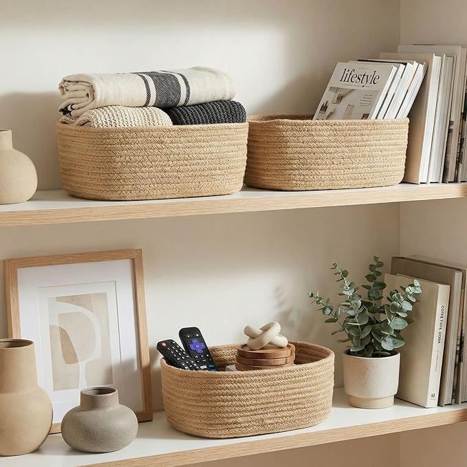 Beautiful Storage Basket Set of 3 - Image 9