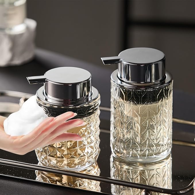 Foaming Soap Dispenser 2 Pack, Foam Hand Soap Dispenser by CICUFYOfficial