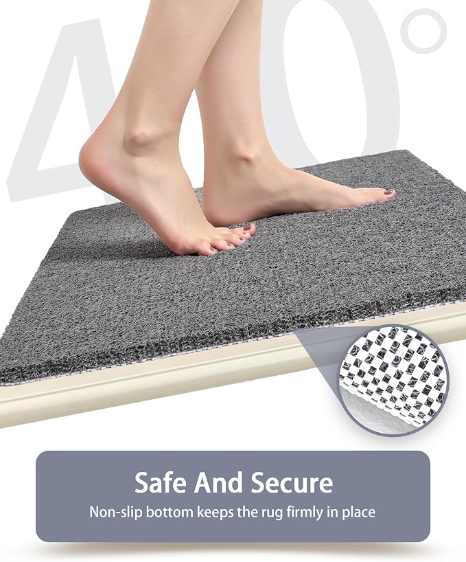 Non Slip Shower Mats for Inside Shower, 17x30 Inch, Anti-Slip Bathtub Mats for - Image 6