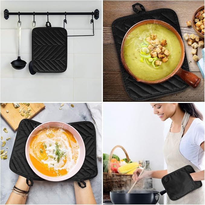 R HORSE 6Pcs Pot Holder with Pocket - Image 6