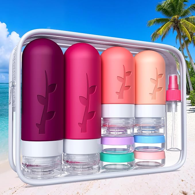 Travel Bottles for Toiletries, Tsa Approved Silicone Containers for Toiletries - Image 6