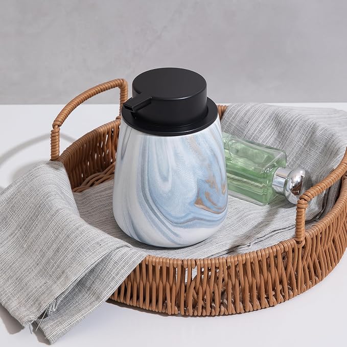 12Oz Ceramic Liquid Soap Dispenser - Image 8