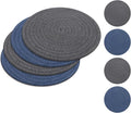 SHACOS 8 Inch Trivets for Hot Dishes, Hot Pads for Countertops and Table by SHACOS