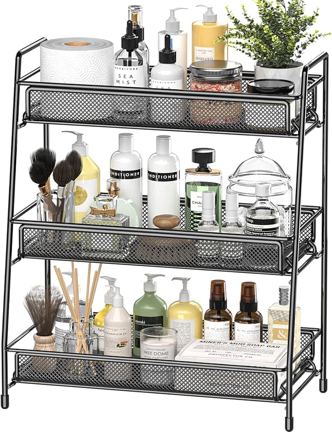 EKNITEY Bathroom Countertop Organizer Rack by EKNITEY