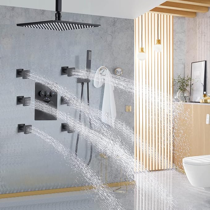 Solid Brass Shower Body Spray - Image 9