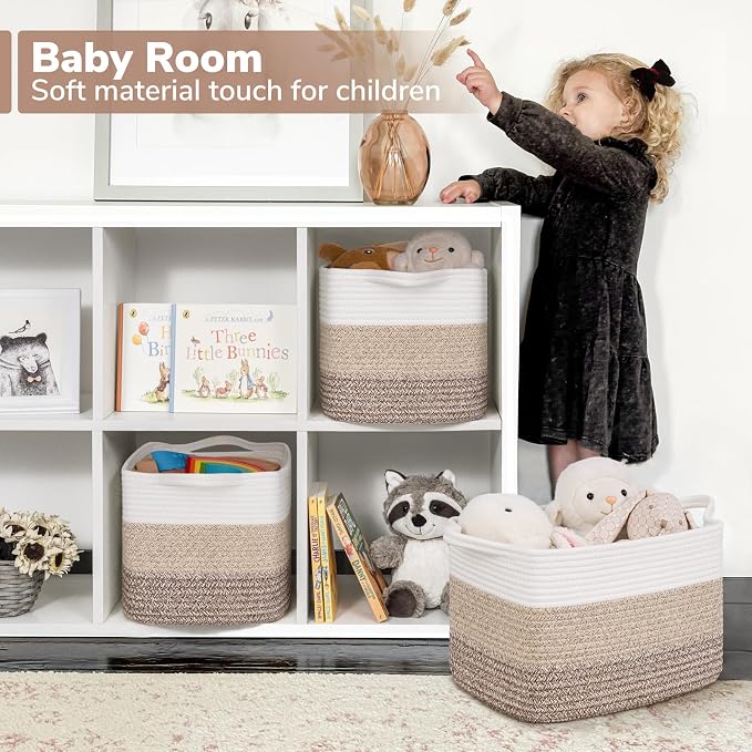 Goodpick Woven Storage Basket, Stylish Gift Basket - Image 3