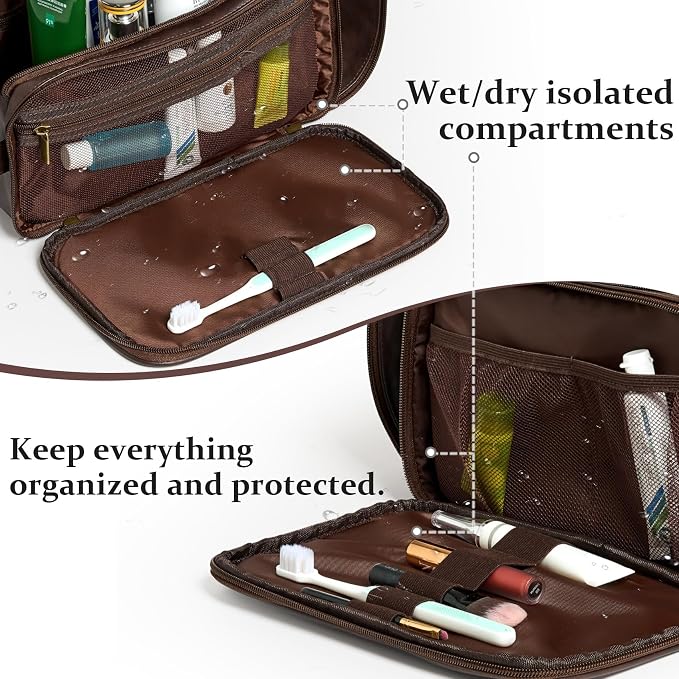 Janhavi Large Waterproof Toiletry Bag - Image 6