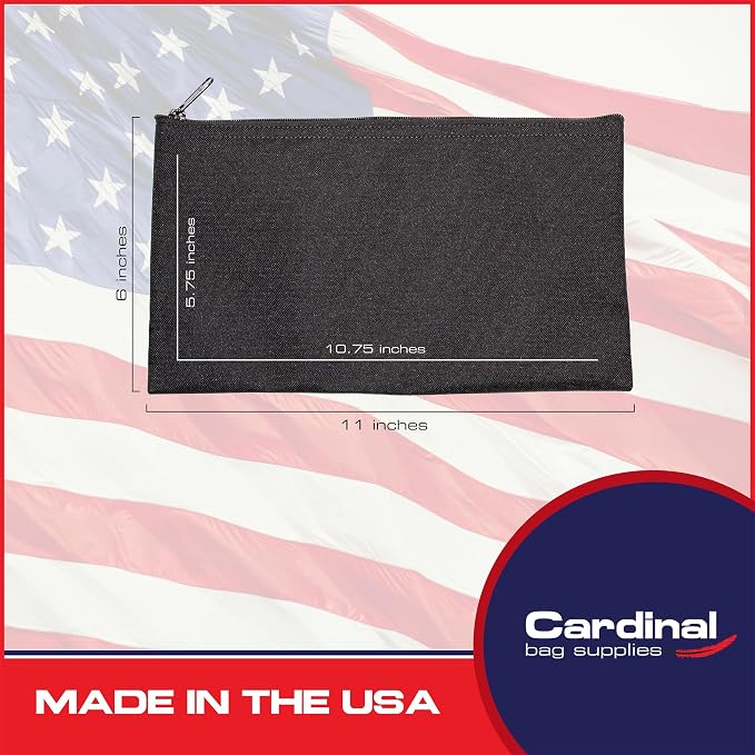 Multipack of 2 Compact Zipper Cloth Pouches, Zipper Bag, Travel Toiletry - Image 2