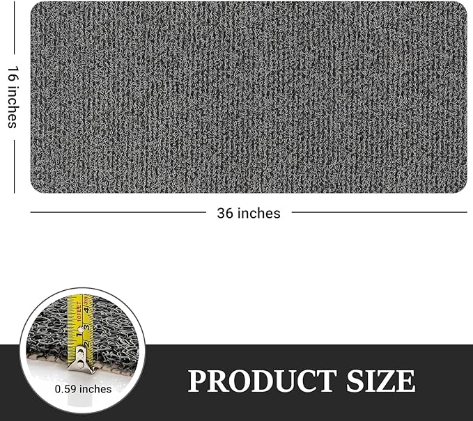 LuxStep Shower Mat Bathtub Mat, 36x16 inch, Non-Slip Bath Mat - Image 2
