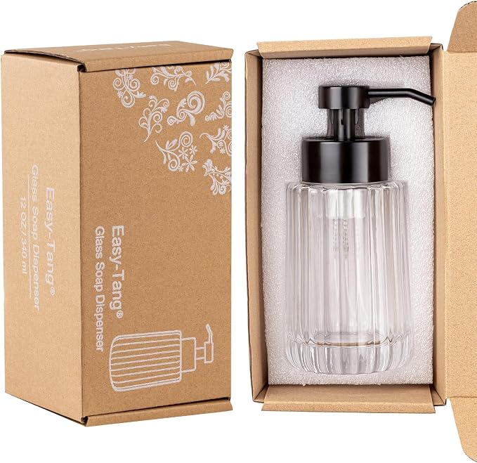 Easy Tang Glass Foaming Soap Dispenser - Image 6