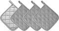 Kitchen Pot Holders Set Heat Resistant Pure Cotton Potholders Kit Trivets Large by KLNYOO