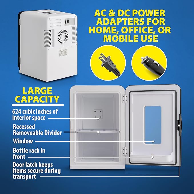 Koozam Mini Portable Compact Fridge and Warmer - Image 3