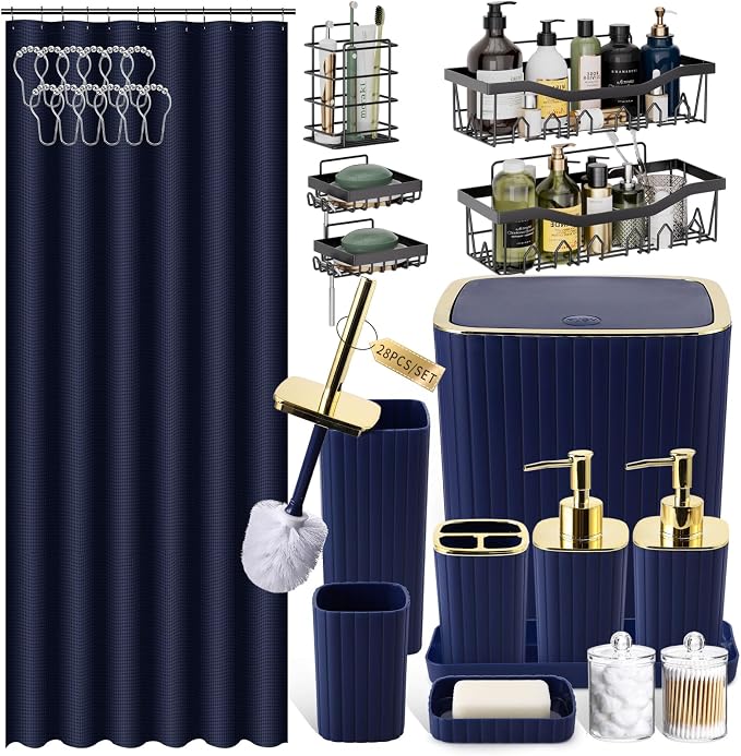 28PC Bathroom Set by BetterbathroomwithXLHOME