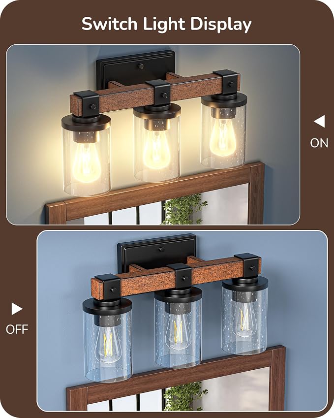 EDISHINE Farmhouse Vanity Lights - Image 5