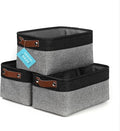 OrganiHaus Small Fabric Storage Baskets by OrganiHaus