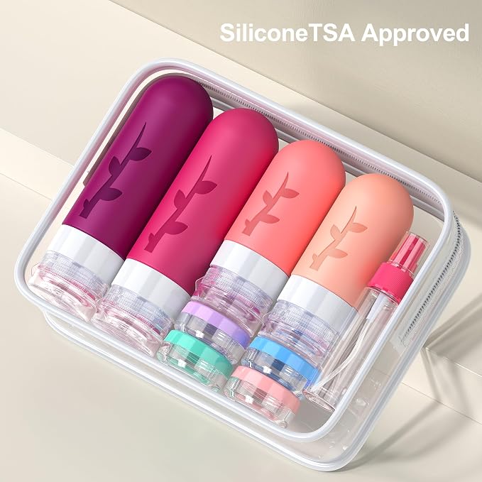 Travel Bottles for Toiletries, Tsa Approved Silicone Containers for Toiletries - Image 5