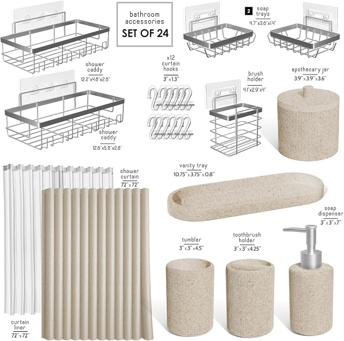 Clara Clark Bathroom Set - Image 2