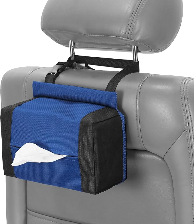 FH Group E-Z Travel Napkin Tissue Dispenser Holder Fits Most Cars, and Vans Gray - Image 9