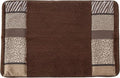 Zahari Home Safari Stripes Animal Bathroom Rug Classic Luxury Leopard Cheetah by ZahariHome