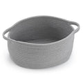 Cute Woven Storage Basket with Handle, Baskets by Unknown