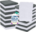 DAN RIVER 24 Pack Wash Cloths for Showering by DanRiver