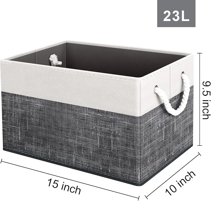 Fab totes Storage Bins, Foldable Storage Baskets - Image 2
