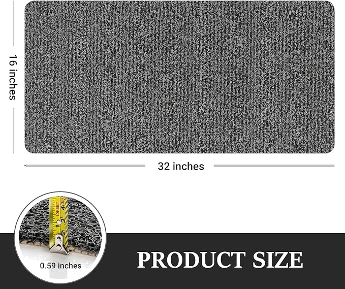 LuxStep Shower Mat Bathtub Mat, 32x16 inch, Non-Slip Bath Mat - Image 2