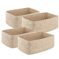 4 Pack Small Storage Shelf Baskets by OIASKET