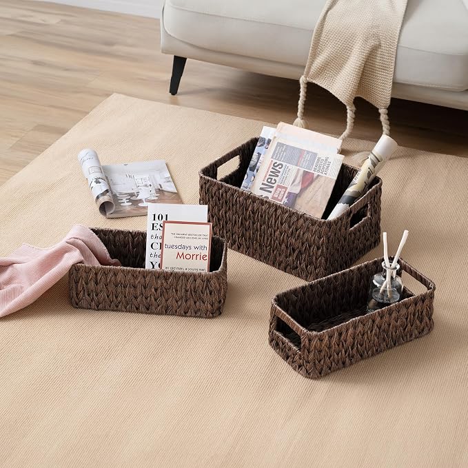 GRANNY SAYS Storage Baskets for Shelves, Waterproof Basket Set for Organizing - Image 8