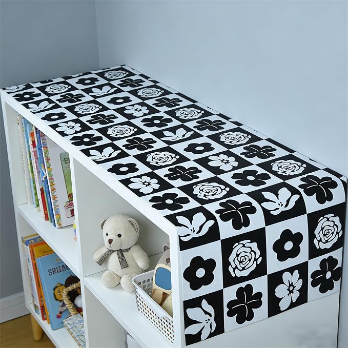 Drawer and Shelf Liner for Kitchen Cabinet, Non Adhesive Anti-Slip Double Layer - Image 7