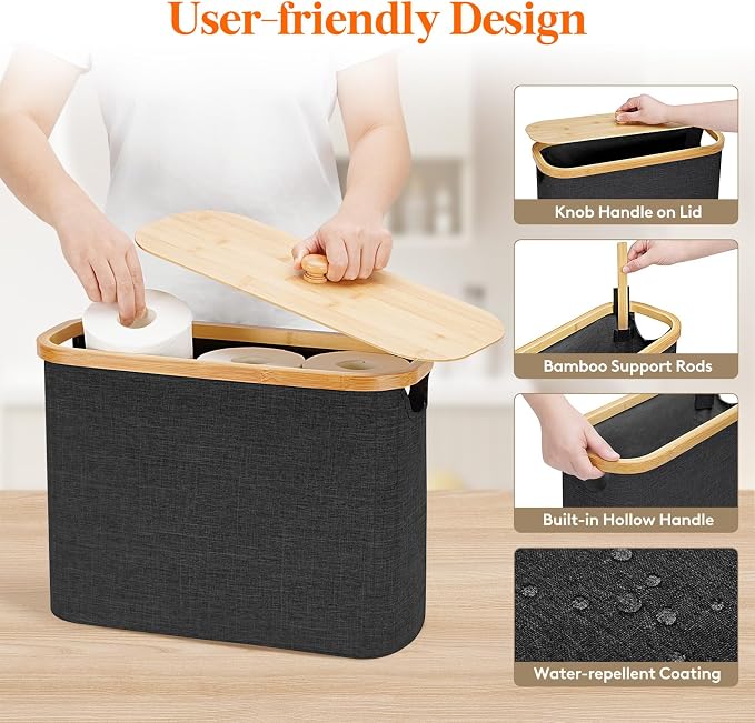 Lifewit Toilet Paper Storage Holder - Image 4