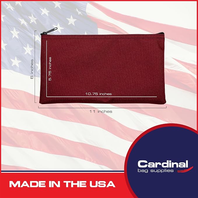 Multipack of 2 Compact Zipper Cloth Pouches, Zipper Bag, Travel Toiletry - Image 2