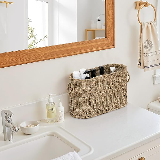 StorageWorks Toilet Paper Storage, Toilet Paper Storage Holder - Image 6