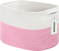 Cotton Rope Shelf Storage Basket, Shelf Storage Baskets by ECDYQXVU