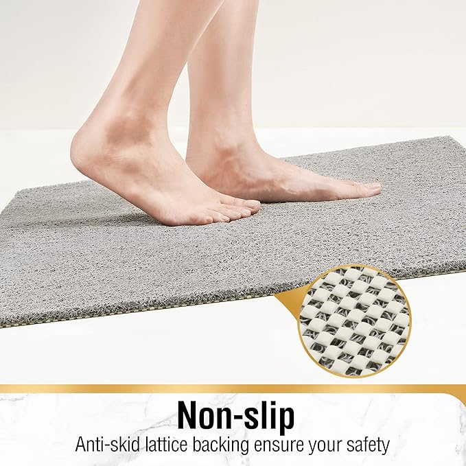 HITSLAM Shower mat Non Slip, 24 x 32 Inch Bathtub Mat Non Slip - Image 2