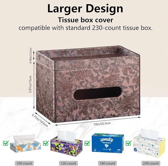 Fanousy Large Tissue Box Cover Rectangle - Image 4