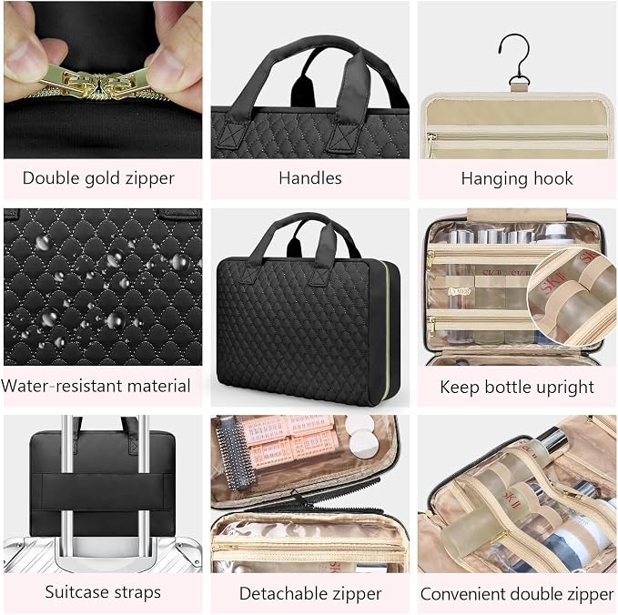 urophylla Detachable Travel Toiletry Bag - Image 6